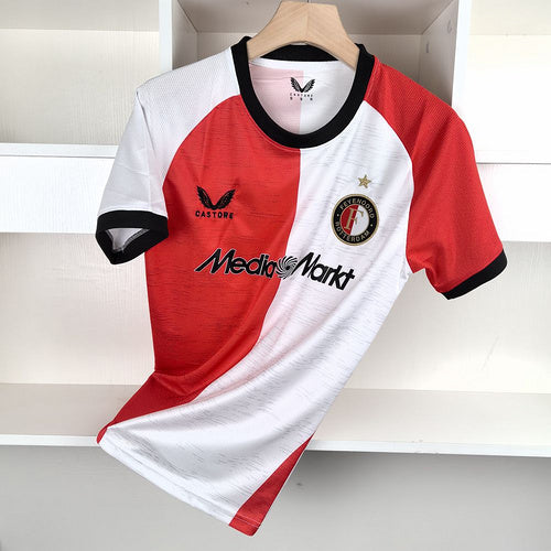 2024-25 Feyenoord Home Soccer Jersey Size S-XXL(F5C0)