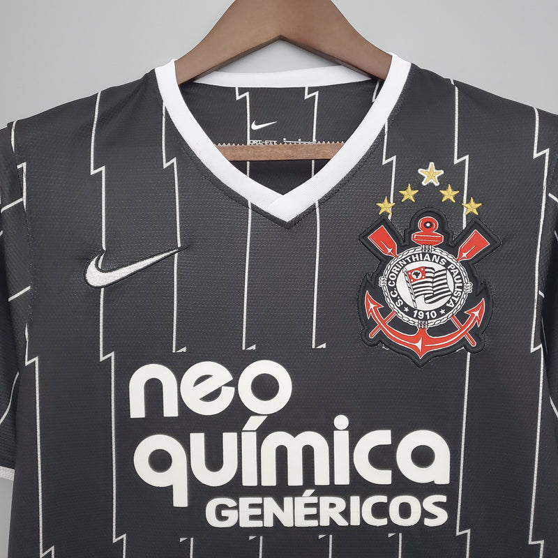 Camisa Corinthians Retrô 11/12 - Preto