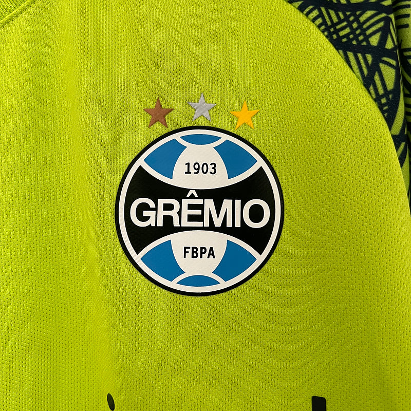 Camisa 24∕25 Gremio Goalkeeper S-4XL(9F5F)