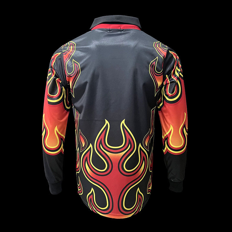 Retro Retro 1998 Japan Goalkeeper flame long sleeve S-XXL(8A7A)