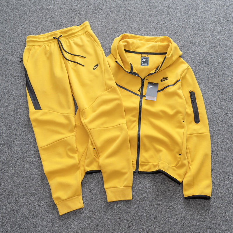 Conjunto Tech Fleece - Amarelo