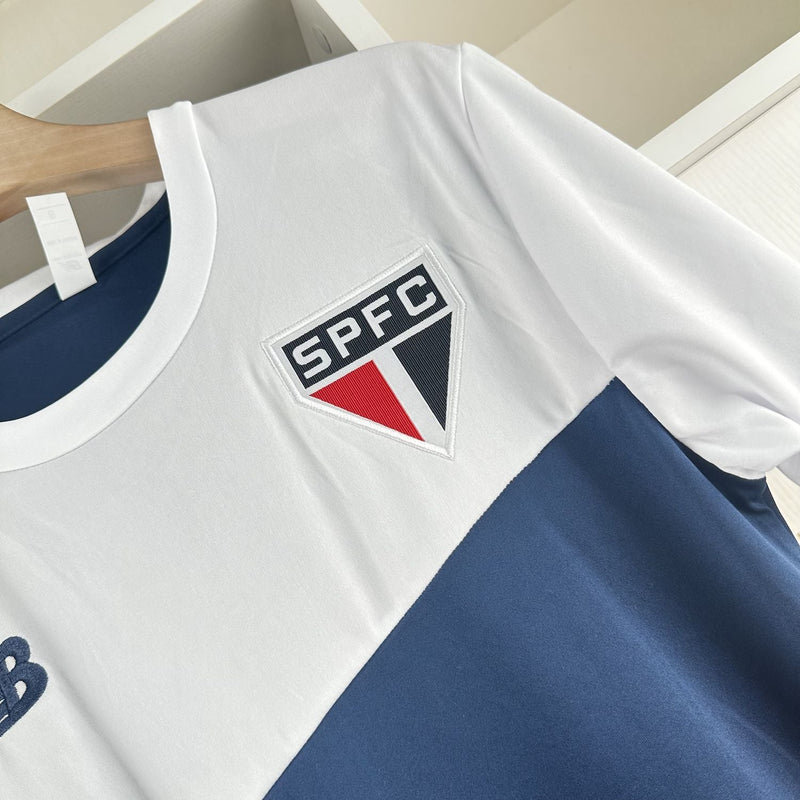 Camisa 24∕25 São Paulo ll - Branco e Azul