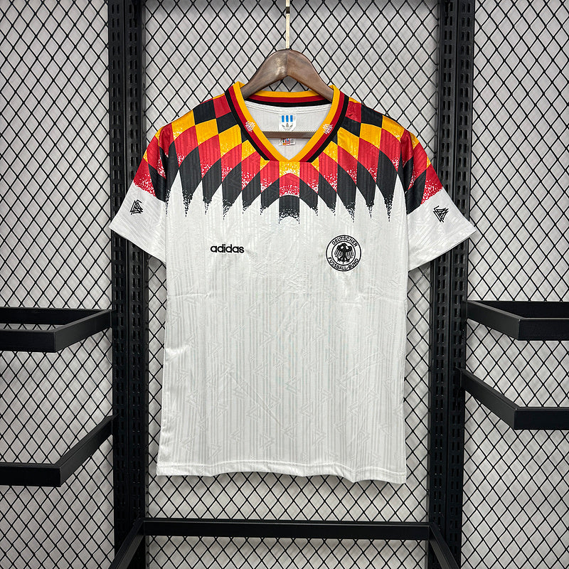 Retro Germany 1994 Home Retro Jersey(AFE5)