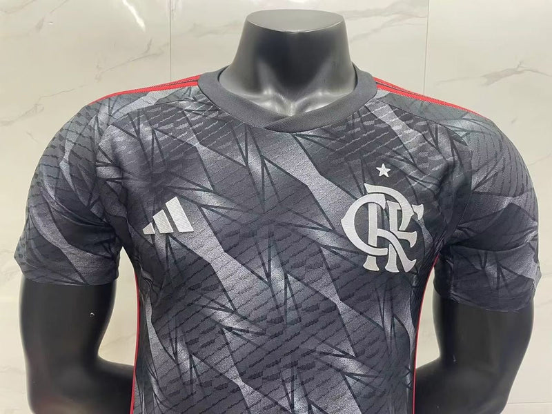 Camisa Flamengo Third lll 2024/25 Versão Jogador - Cinza