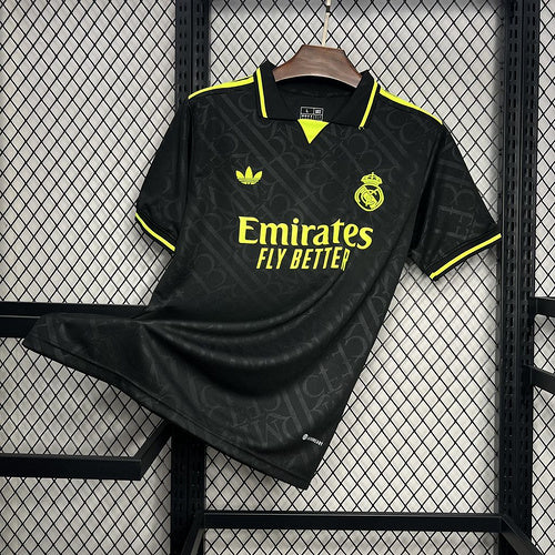 Real Madrid 2024∕25  X BLACK AND NEON UNIQUE Jersey S-XXL(92D8)