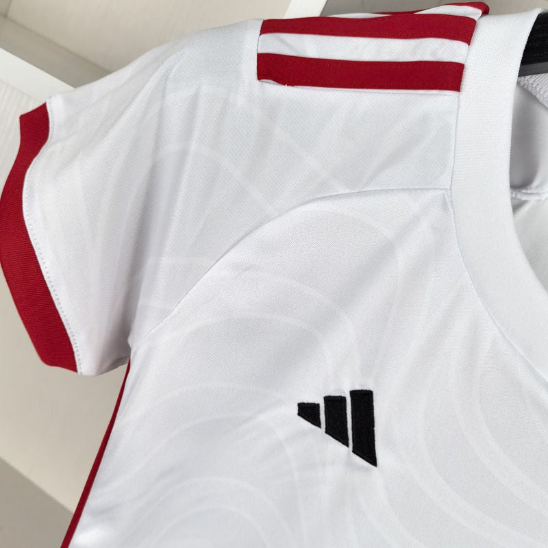 Camisa Flamengo 24/25 Feminino - Branco