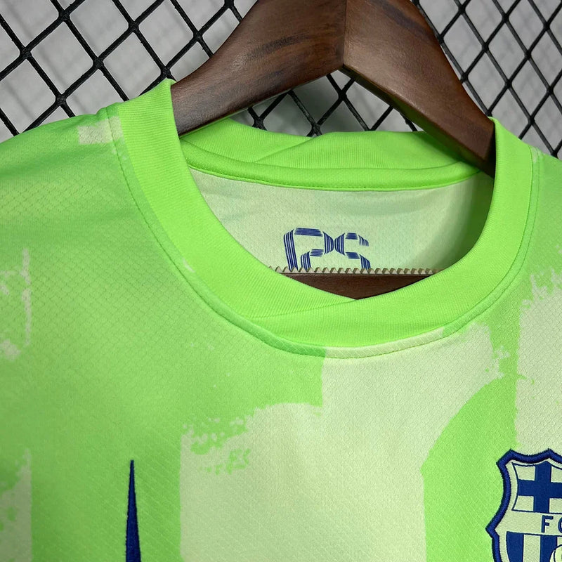 Camisa Barcelona III 2024/25 Torcedor Masculina - Verde