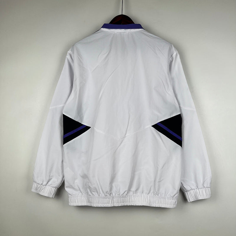 23∕24 Windbreaker Real Madrid White S-XXL(D3C0)