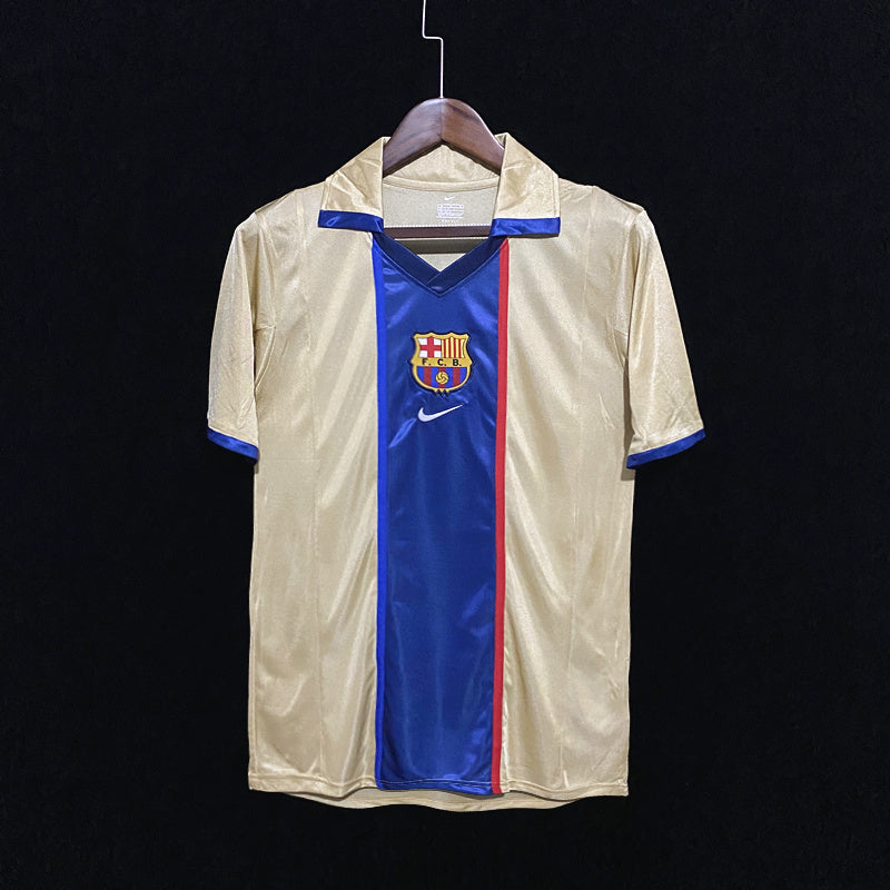 Retro Retro 2002 Barcelona Away S-2XL(45E2)