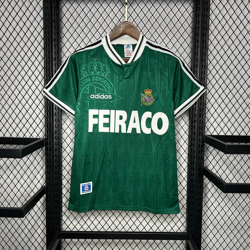 Retro Deportivo 1999∕00 Away Retro Jersey(BEE0)