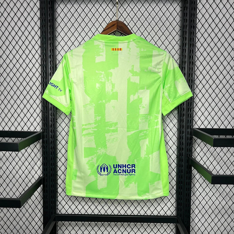 Camisa Barcelona III 2024/25 Torcedor Masculina - Verde