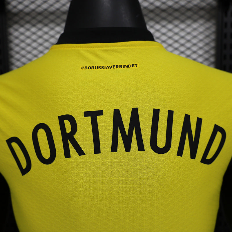 Player Borussia Dortmund 2024∕25 Home Jersey Player Version S-XXL(9705)