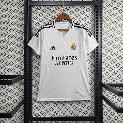 Women Real Madrid 2024∕25 Home Womens Jersey(5EA1)