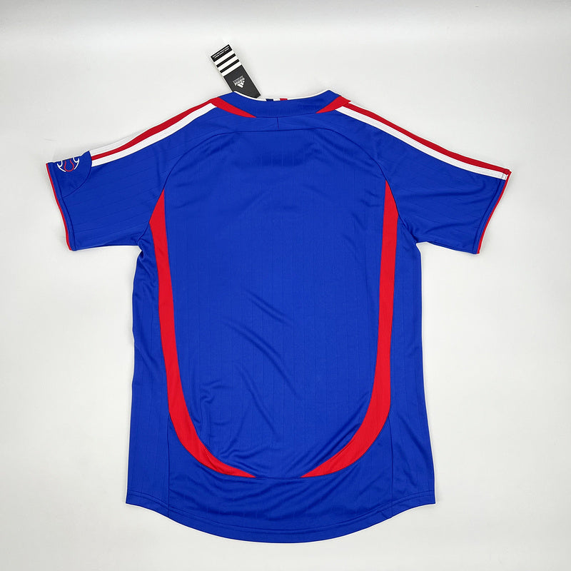 Retro France 2006 Home Jersey S-XXL(E09D)