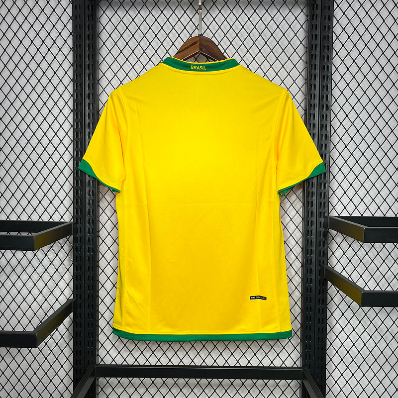 Retro Brazil 2006 Home Retro Jersey(4733)