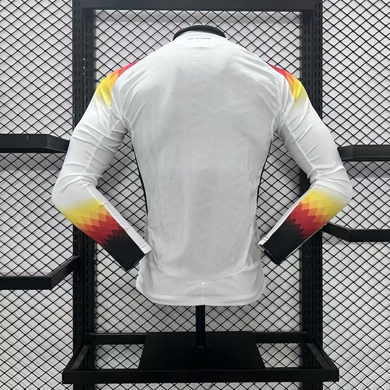 Germany 2024∕25 Euro Home Long Sleeves Jersey – Player Version(D74F)