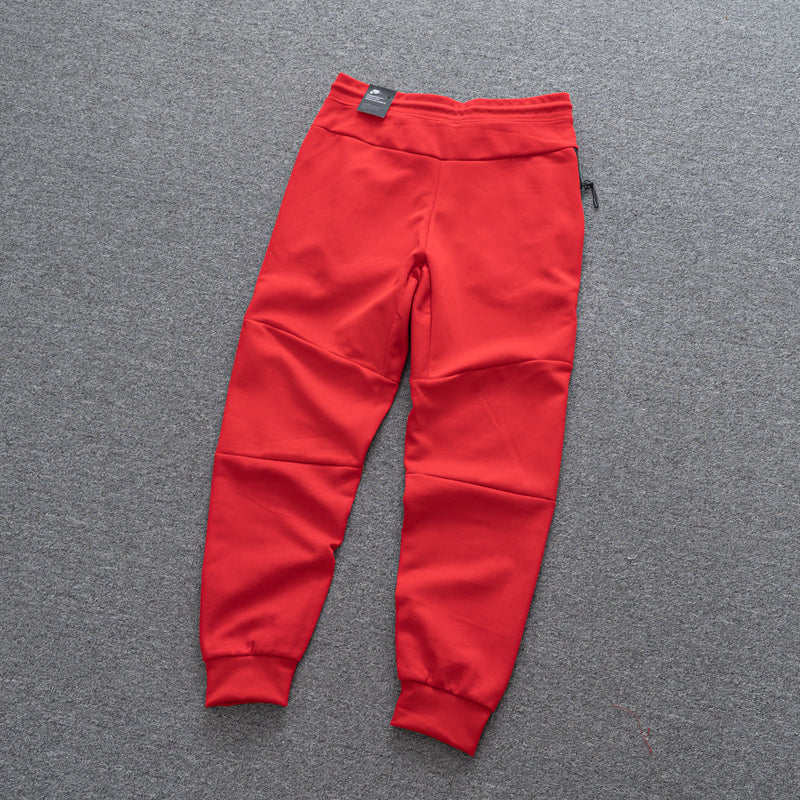 Conjunto Tech Fleece - Vermelho