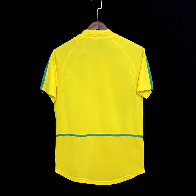 Retro Retro 2002 Brazil home S-2XL(EEA8)