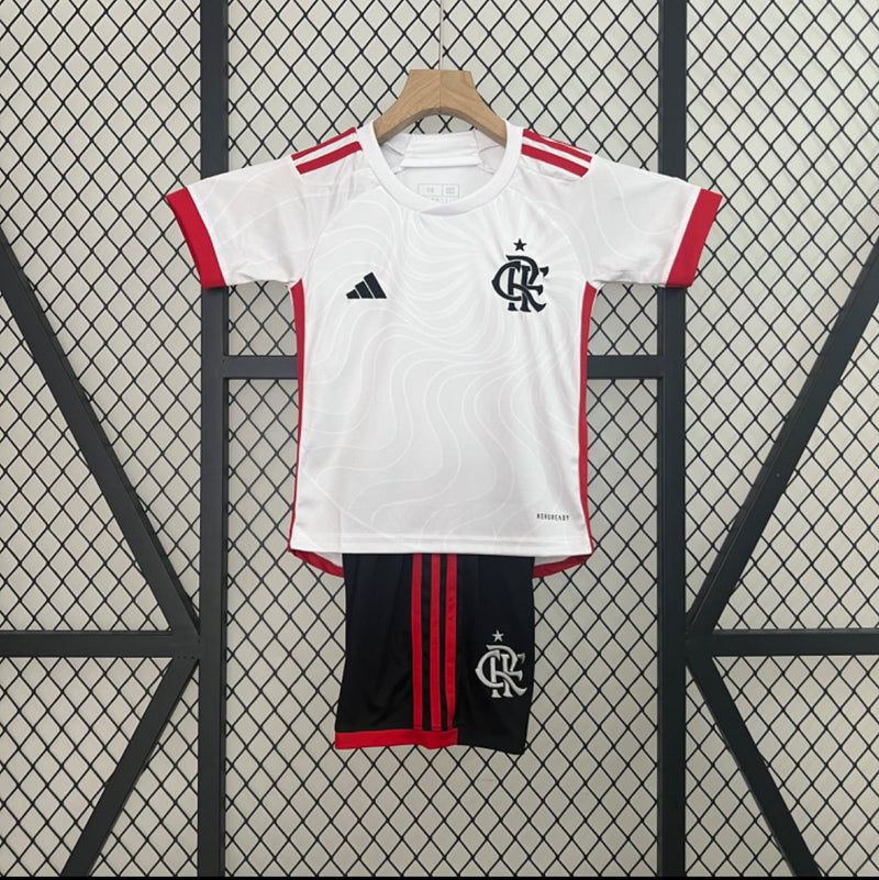 Kit Infantil Flamengo 24/25 - Branco