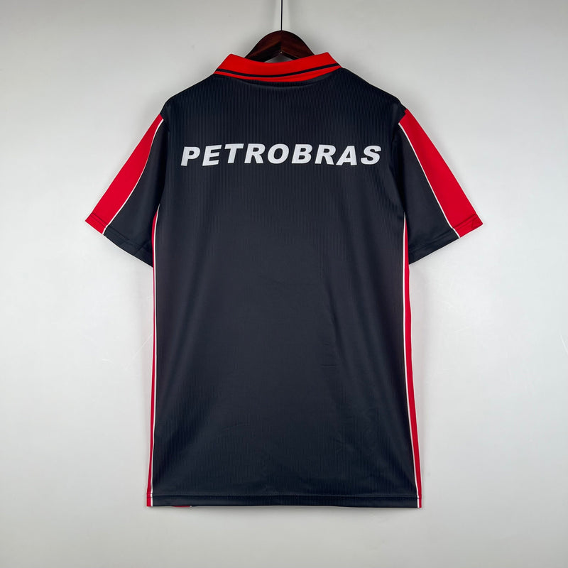 Camisa Flamengo Retrô 1999 - Vermelha e Preta