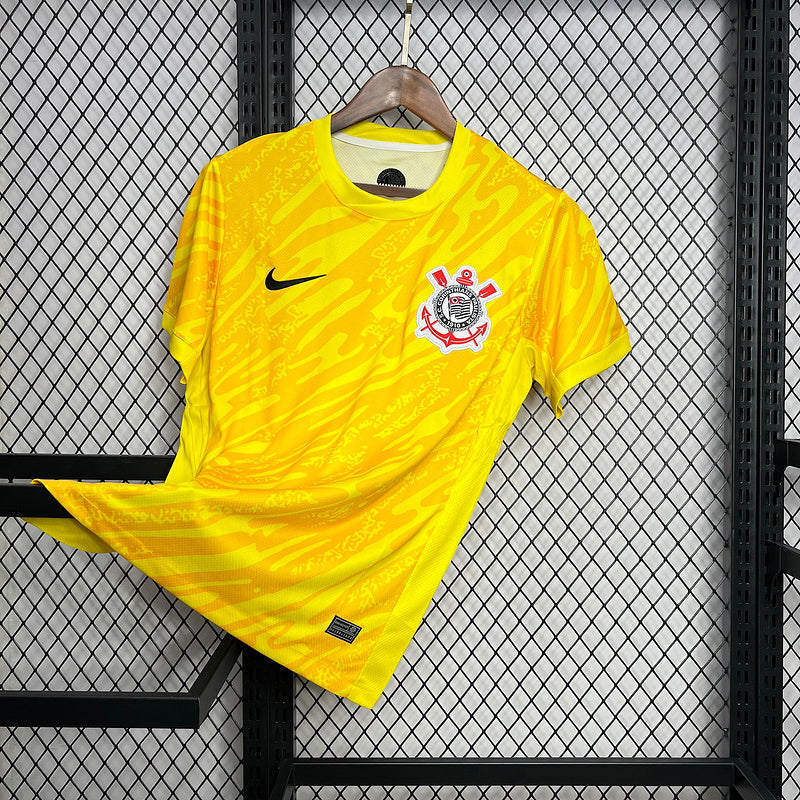 Corinthians 2024∕25 Goalkeeper Yellow Jersey(5329)