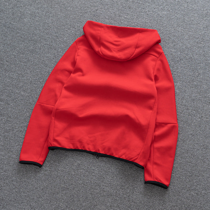 Conjunto Tech Fleece - Vermelho