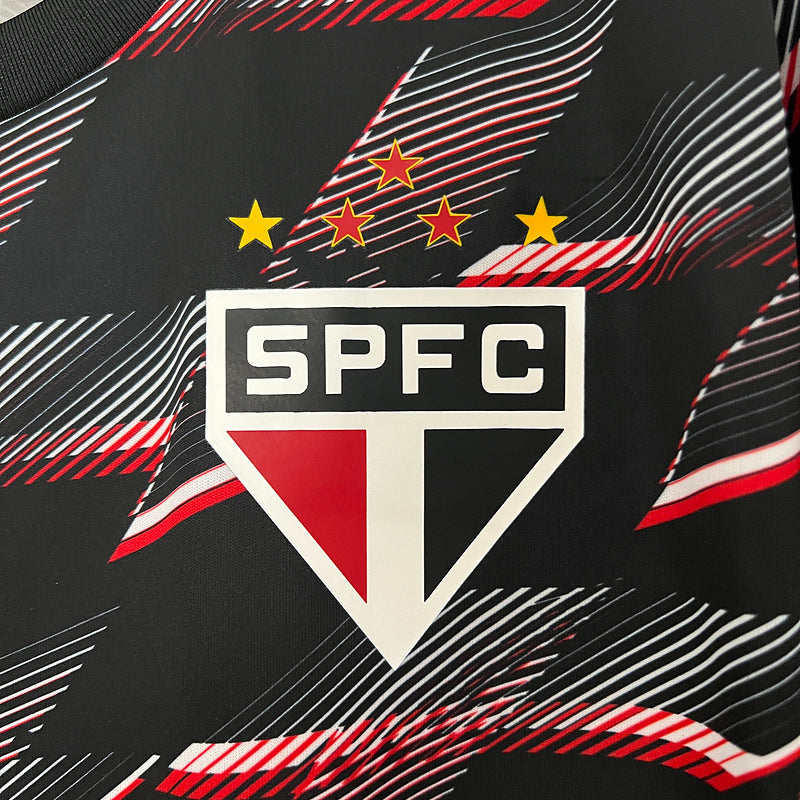 Camisa 24∕25 Sao Paulo Pre-match Suit S-4XL(A4BD)