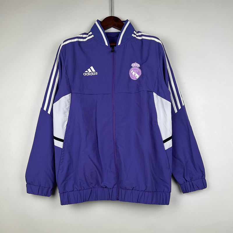 23∕24 Windbreaker Real Madrid Purple S-XXL(F8A0)