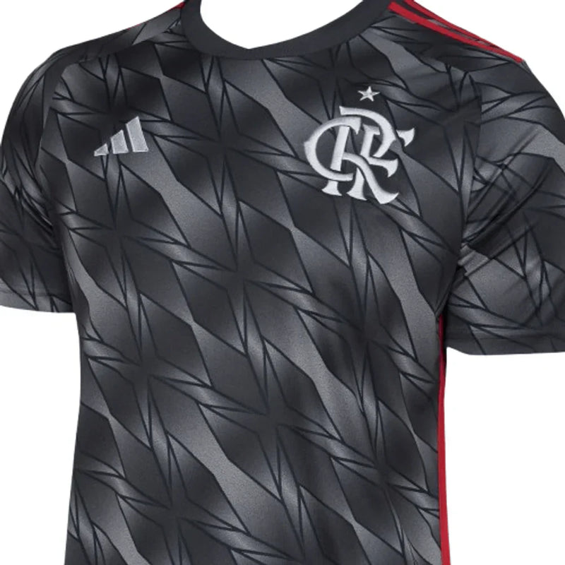 Camisa do Flamengo Third lll 24/25 Adidas - Preta