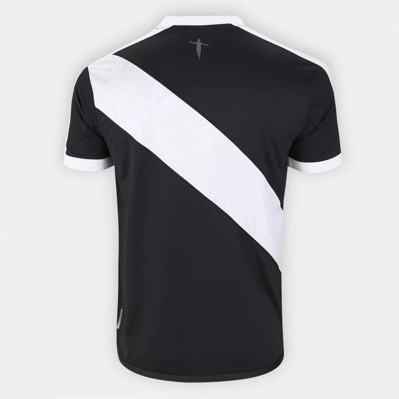 Camisa Vasco I 24/25 Jogador Kappa Masculina - Preto+Branco