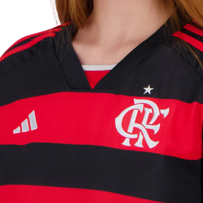 Camisa Flamengo Feminina Adidas 2024/25 Home