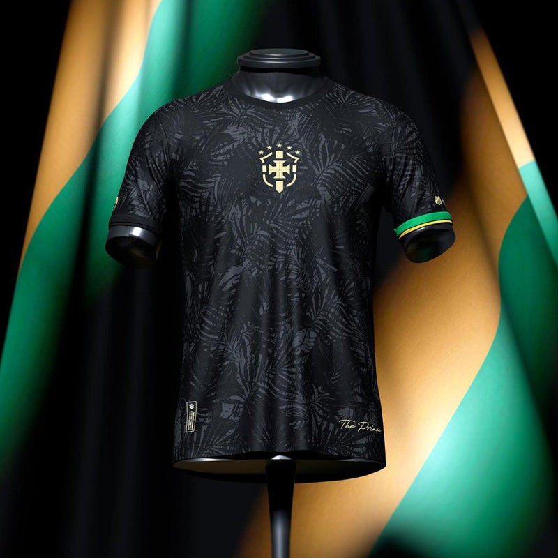 Camisa The Prince Neymar JR 10 24/25 s/n° Torcedor Masculino - Preta