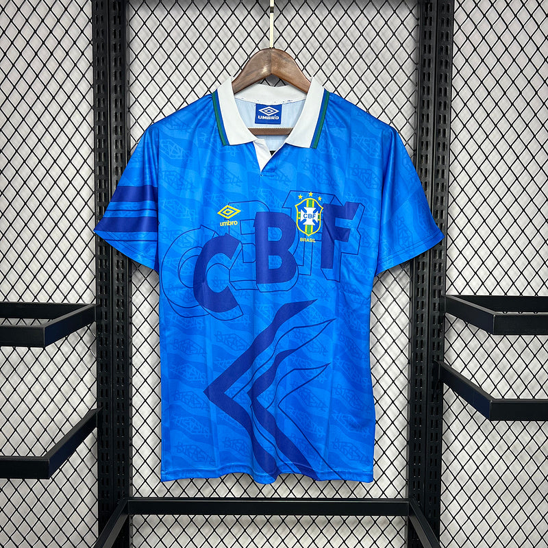 Retro Brazil 1991∕93 Away Retro Jersey(F887)