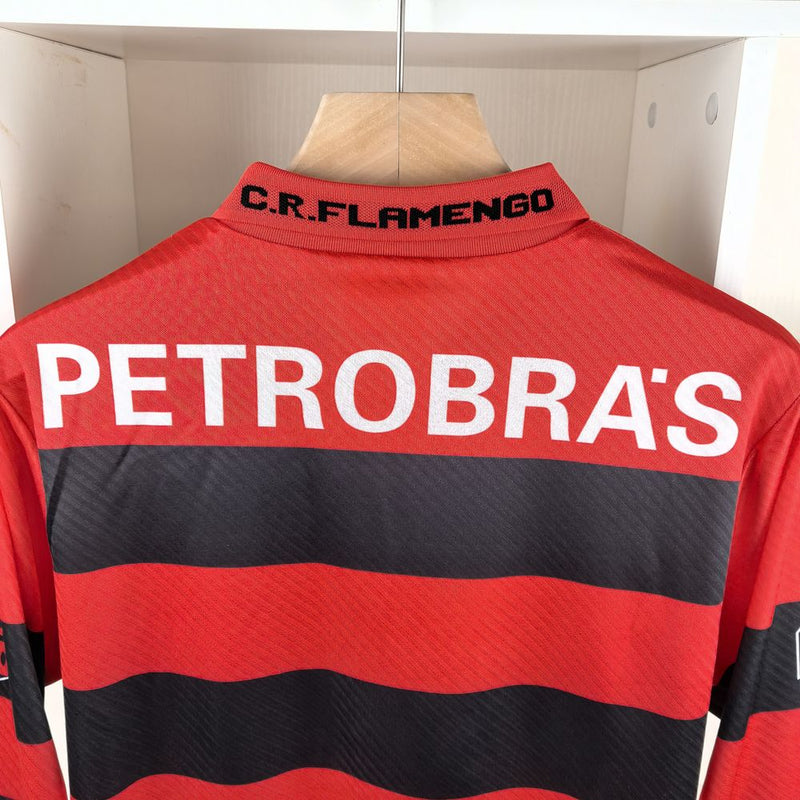 Camisa Flamengo Retrô 1994 Manga Longa