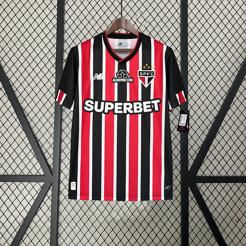 Camisa 2024∕25 sao paulo away+All sponsors(7D24)