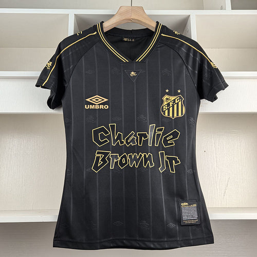 Camisa Santos charlie brow jr Feminino 2024-25(BD4A)