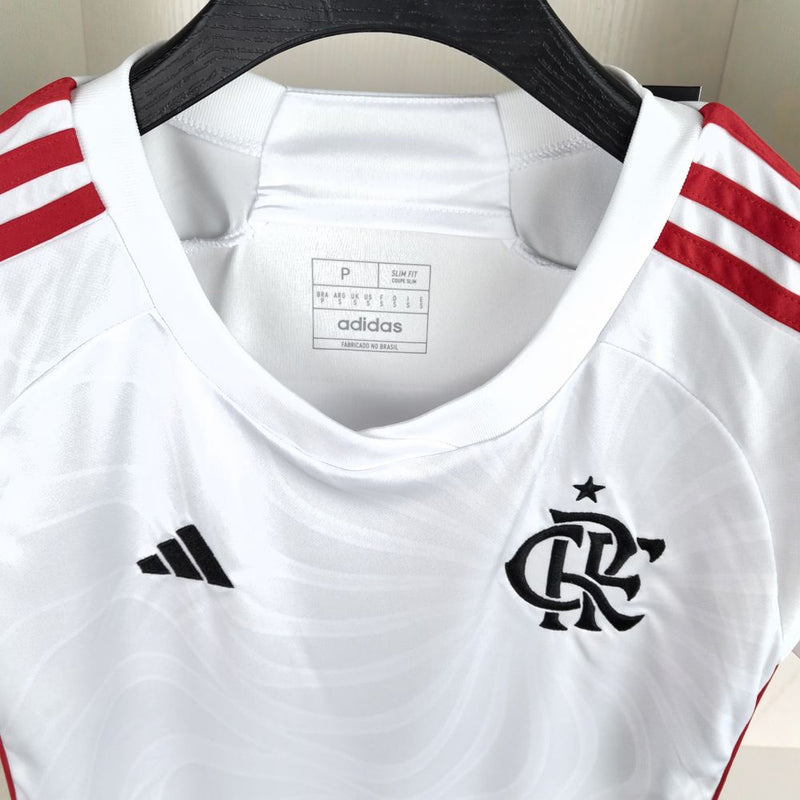 Camisa Flamengo 24/25 Feminino - Branco