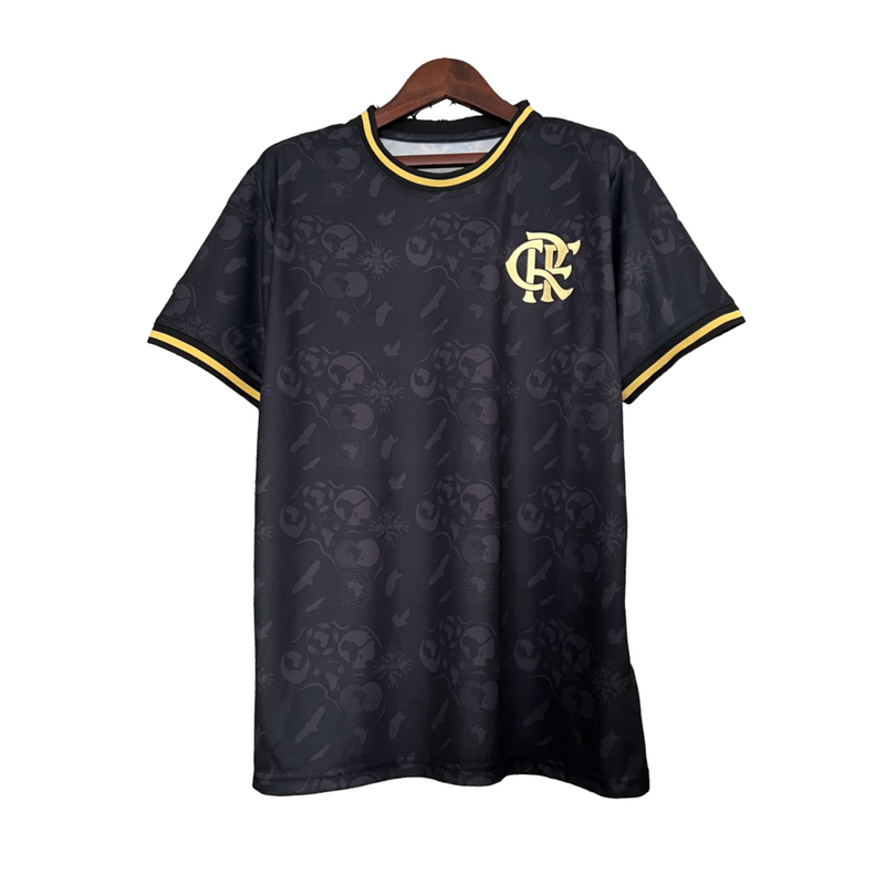 Camisa Flamengo Consciência Negra 2023/2024 Torcedor Masculina - Preta