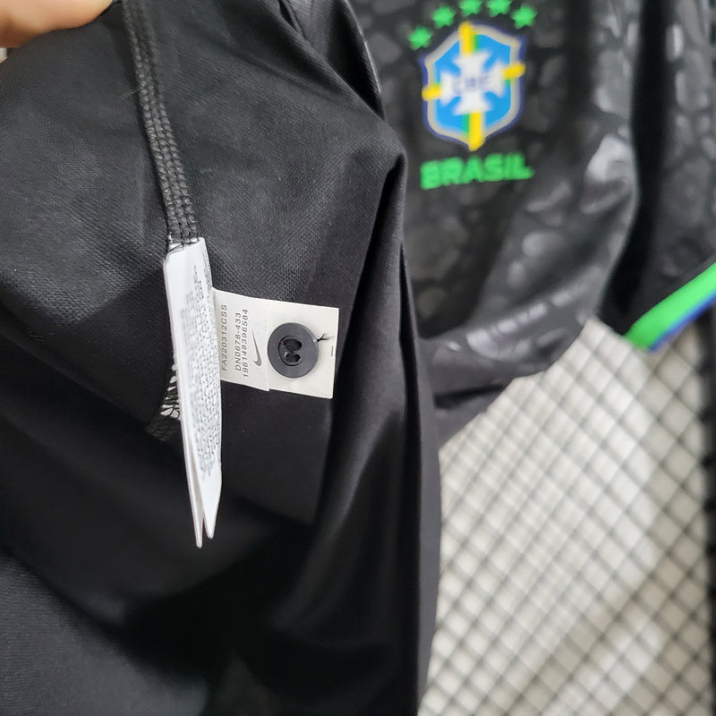 Camisa Seleção Brasil 22/23 - Preto