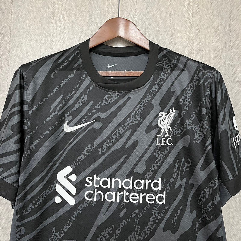 Camisa Liverpool Goleiro 24/25 Preta