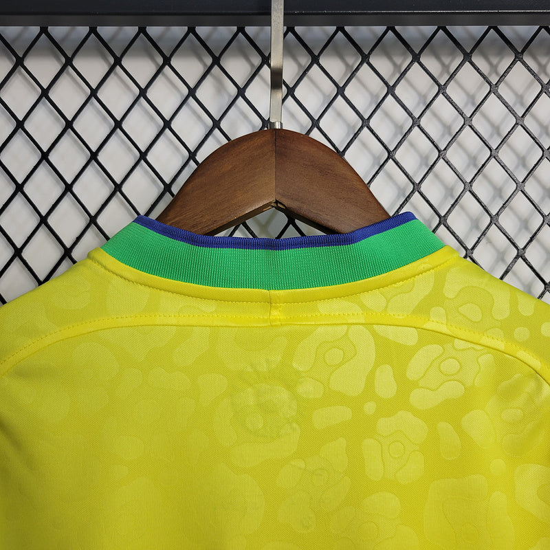 Camisa Seleção Brasil Feminino l 22/23 - Amarelo