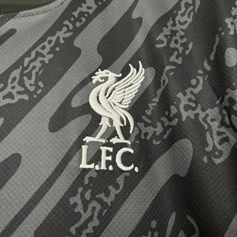 Camisa Liverpool Goleiro 24/25 Preta