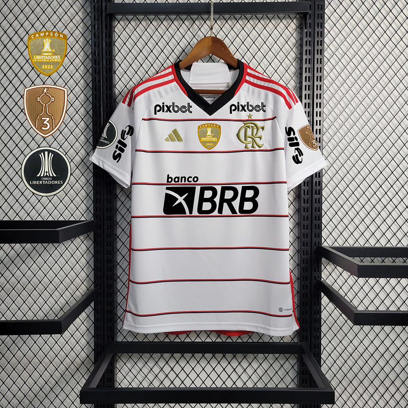 Camisa Flamengo All Sponsors Branco