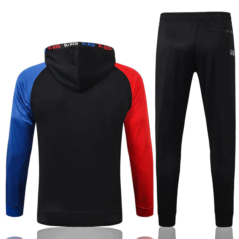 Conjunto PSG Preto Azul e Vermelho - Nike - Air Jordan