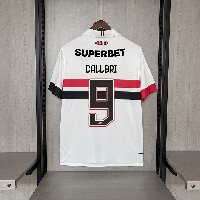 Camisa 24∕25 São Paulo l Branco all sponsors