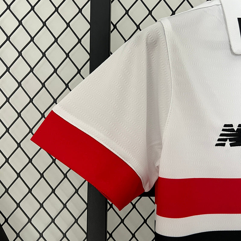 Camisa Feminina do São Paulo Home I 24/25 - Branco