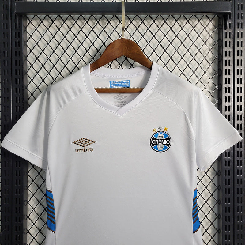 Camisa Feminina Grêmio II 23/24  Umbro - Branco