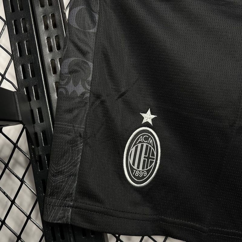 Shorts AC Milan 2023/24 Preto