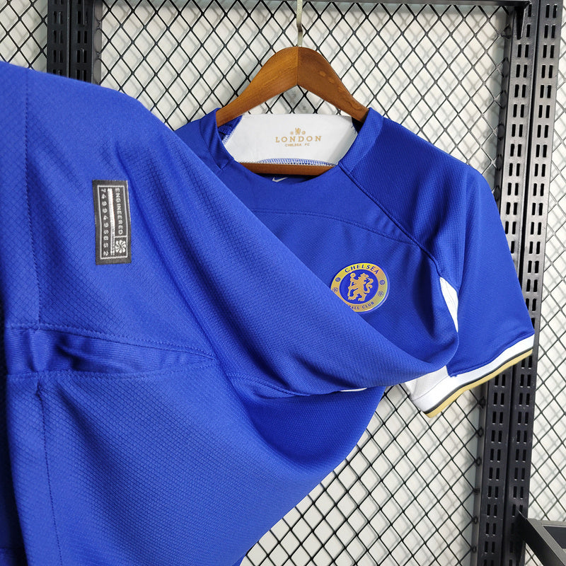 Camisa Chelsea I 23/24 Nike - Azul