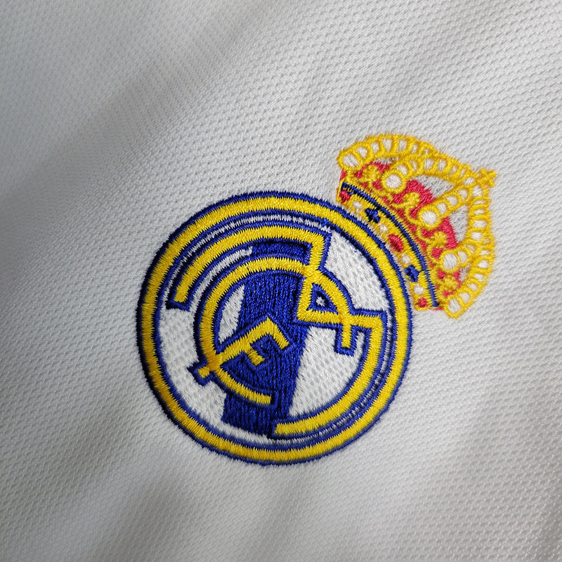 Kit Infantil Real Madrid - Home 23/24 - Branco